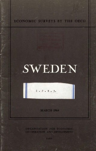 ﻿بررسی های اقتصادی OECD: سوئد 1964.