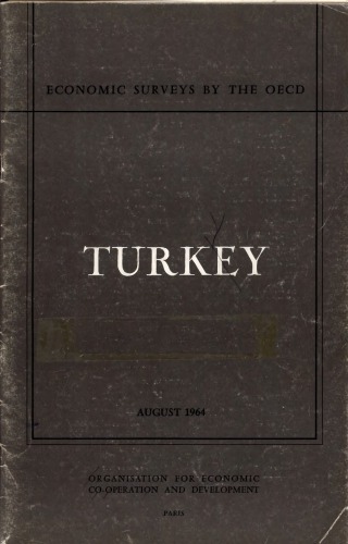 ﻿بررسی های اقتصادی OECD: ترکیه 1964.