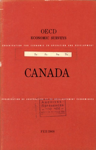 ﻿بررسی های اقتصادی OECD: کانادا 1968.