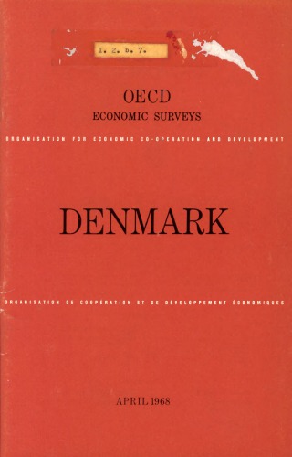 ﻿بررسی های اقتصادی OECD: دانمارک 1968.