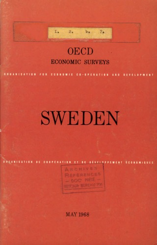 ﻿نظرسنجی های اقتصادی OECD: سوئد 1968.