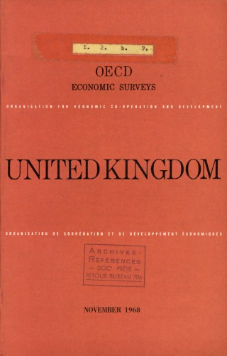 ﻿بررسی های اقتصادی OECD: انگلستان 1968.