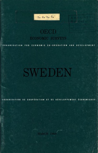 ﻿بررسی های اقتصادی OECD: سوئد 1969.