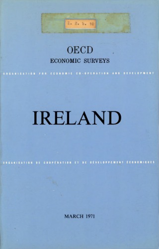 ﻿بررسی های اقتصادی OECD: ایرلند 1971