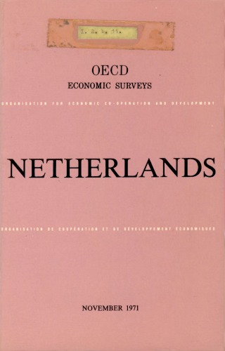 ﻿بررسی های اقتصادی OECD: هلند 1971
