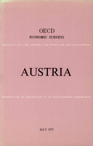 ﻿بررسی های اقتصادی OECD: اتریش 1972.