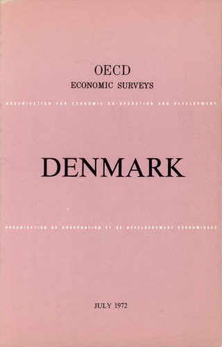 ﻿بررسی های اقتصادی OECD: دانمارک 1972.