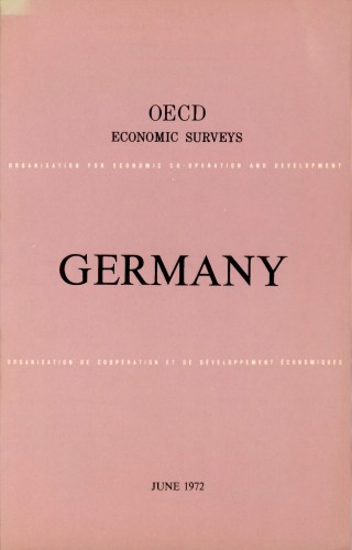 ﻿نظرسنجی های اقتصادی OECD: آلمان 1972.