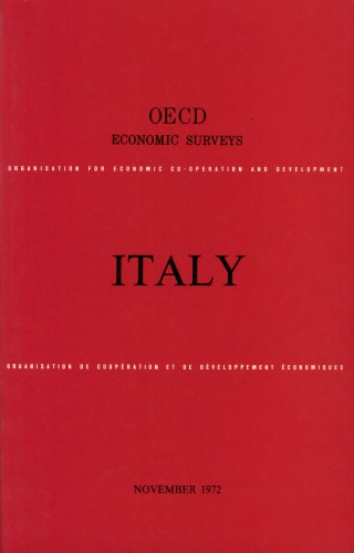 ﻿بررسی های اقتصادی OECD: ایتالیا 1972.