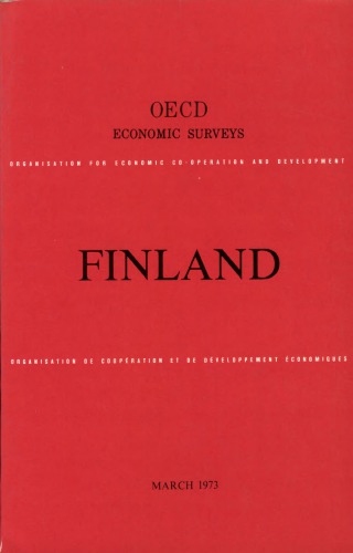 ﻿بررسی های اقتصادی OECD: فنلاند 1973.