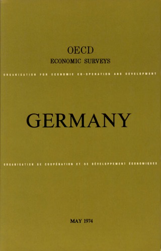 ﻿بررسی های اقتصادی OECD: آلمان 1974.
