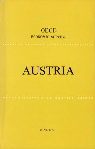 ﻿بررسی های اقتصادی OECD: اتریش 1975.