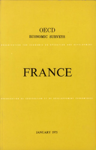 ﻿بررسی های اقتصادی OECD: فرانسه 1975.