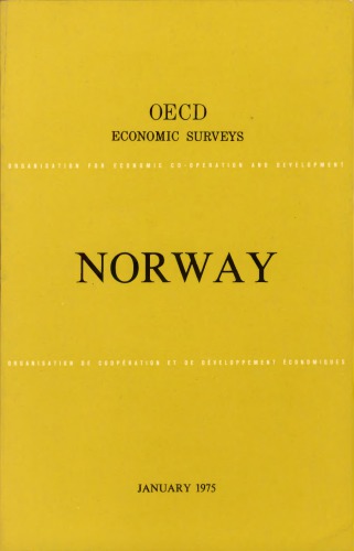 ﻿بررسی های اقتصادی OECD: نروژ 1975.