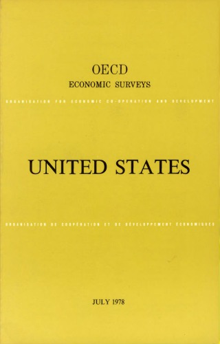 ﻿بررسی های اقتصادی OECD: ایالات متحده 1978.