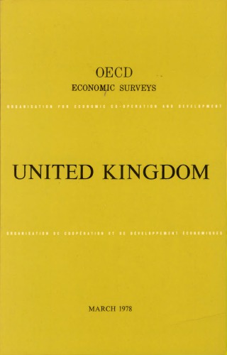 بررسی های اقتصادی OECD: انگلستان 1978.