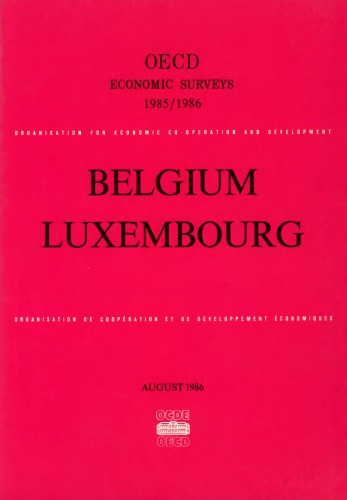نظرسنجی های اقتصادی OECD: لوکزامبورگ 1986.