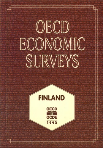 ﻿بررسی های اقتصادی OECD: فنلاند 1993.