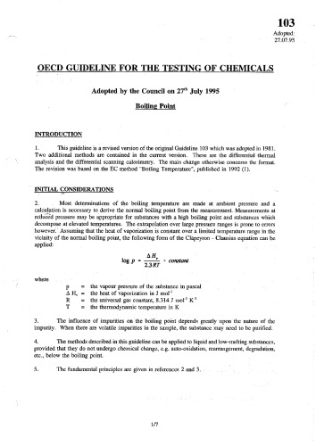 ﻿تست شماره 103: نقطه جوش
