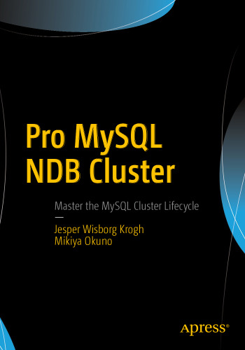 ﻿Pro MySQL NDB Cluster