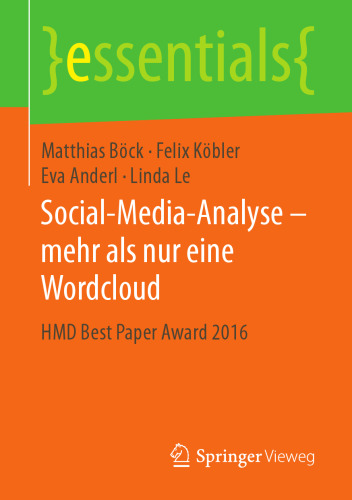 ﻿تجزیه و تحلیل رسانه های اجتماعی - بیش از یک ابر کلمه: جایزه بهترین مقاله HMD 2016