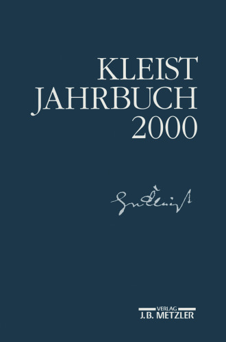 ﻿کتاب سال Kleist 2000