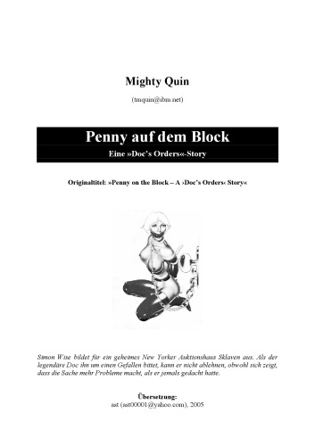﻿Doc's Orders - Penny on the Block