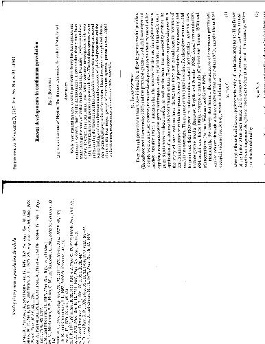 تحولات تراوش