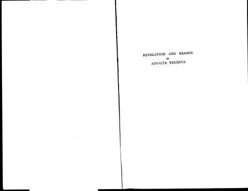 ﻿مکاشفه و دلیل در Advaita Vedanta