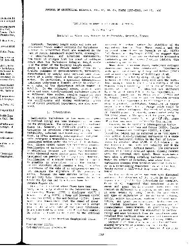 تلاطم در مایعات طبقه بندی شده