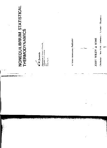 ترمودینامیک آماری غیر تعادل