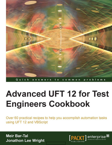 ﻿کتاب آشپزی پیشرفته QTP 11.5 برای مهندسان تست