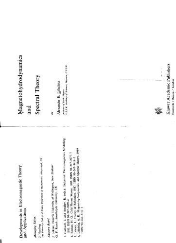 ﻿مگنتوهیدرودینامیک و نظریه طیفی