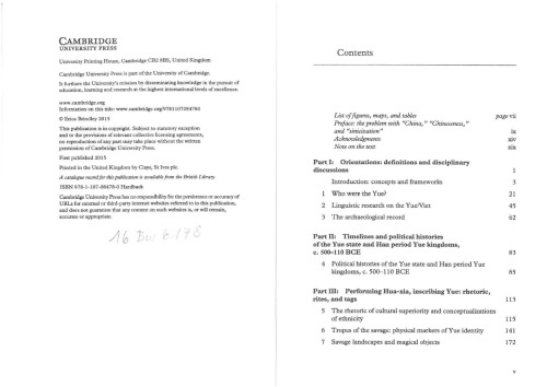 ﻿چین باستان و یو: ادراکات و هویت ها در مرز جنوبی، ج. 400 قبل از میلاد - 50 پس از میلاد