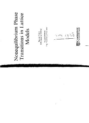 ﻿انتقال فاز غیرتعادلی در مدل های شبکه ای