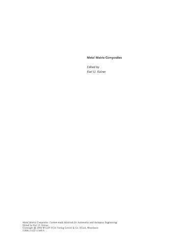 کامپوزیت فلز ماتریکس Kainer