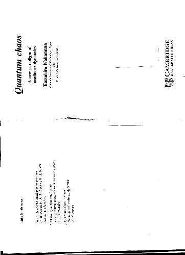 ﻿آشوب کوانتومی، پارادایم جدیدی از دینامیک غیرخطی