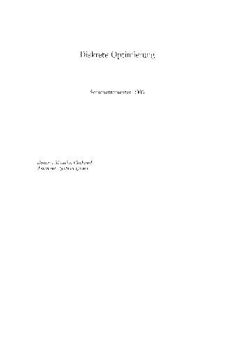 بهینه سازی گسسته 001