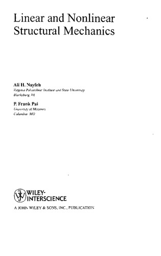 ﻿مکانیک سازه ای خطی و غیرخطی