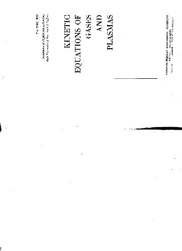 ﻿معادلات جنبشی گازها و پلاسماها