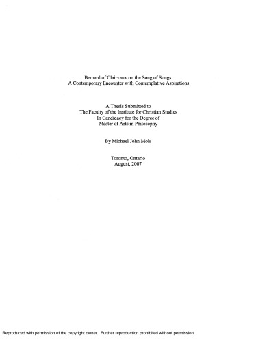 ﻿برنارد از کلروو در مورد آواز ترانه ها: رویارویی معاصر با آرزوهای متفکرانه