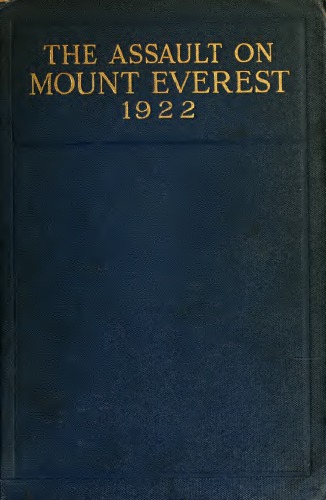 ﻿حمله به کوه اورست ، 1922