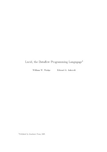 ﻿Lucid، زبان برنامه نویسی جریان داده است