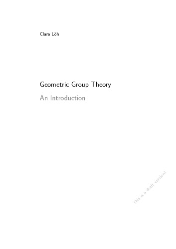 ﻿نظریه گروه هندسی: مقدمه