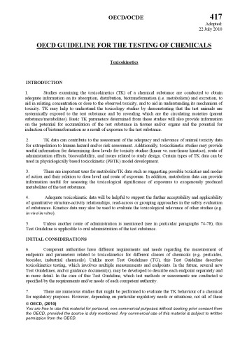 ﻿تست شماره 417: توکسیکوکینتیک