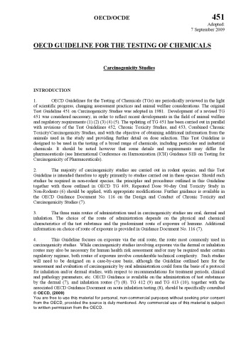 ﻿تست شماره 451: مطالعات سرطان زایی
