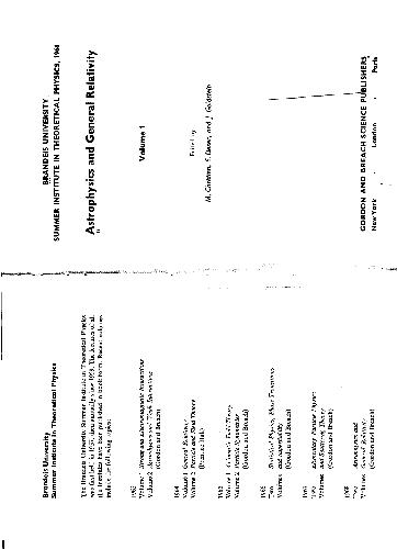 ﻿اخترفیزیک و نسبیت عام