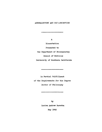 ﻿آدرنالکتومی و جذب چربی