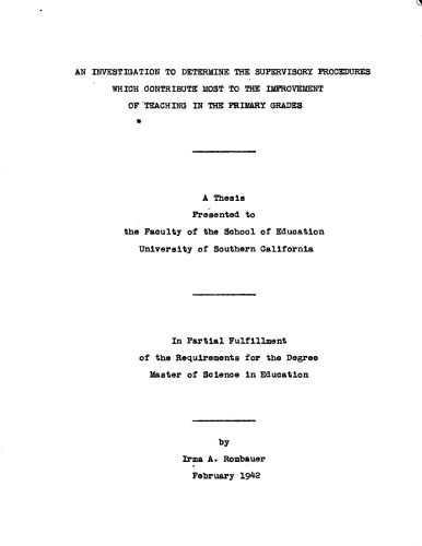 ﻿تحقیقی برای تعیین روشهای نظارتی که بیشتر به پیشرفت تدریس در پایه های ابتدایی کمک می کنند