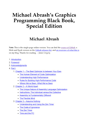 کتاب سیاه برنامه نویسی Graphics Michael Abrash